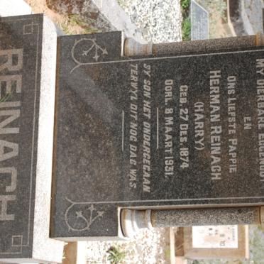 REINACH Herman 1874-1931