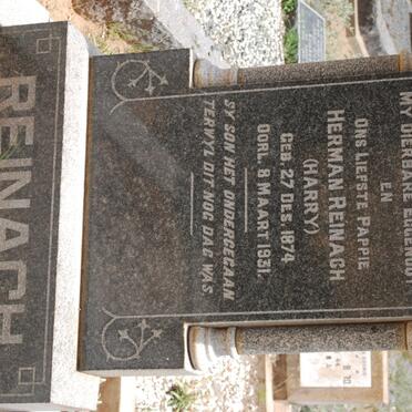 REINACH Herman 1874-1931