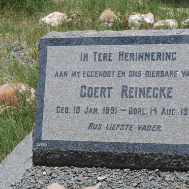 REINECKE Coert 1891-1946