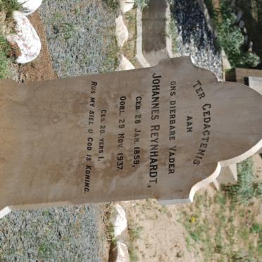 REYNHARDT Johannes 1859-1937