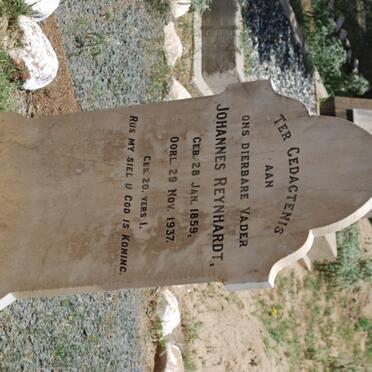 REYNHARDT Johannes 1859-1937