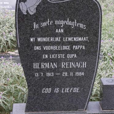 REINACH Herman 1913-1984