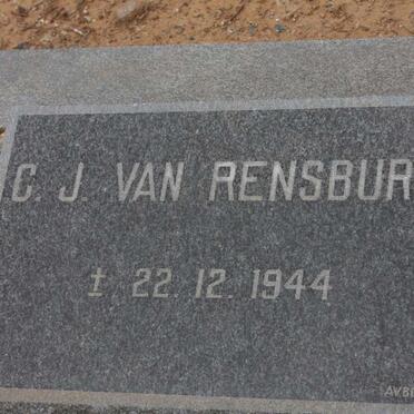 RENSBURG C.J., van -1944