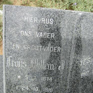 RENSBURG Frans Willem J., Janse van 1874-1918