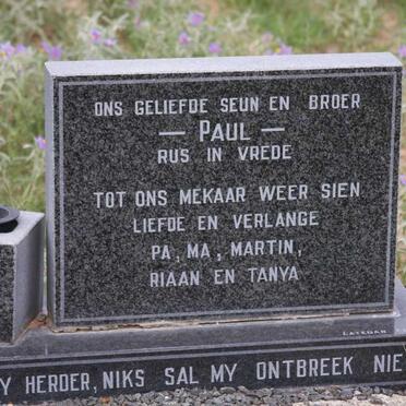 RENSBURG Paul, Jansen van 1972-1996