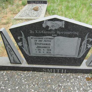 SMITH Stephanus Johannes 1918-1975