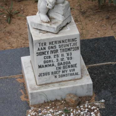 THOMPSON Sidney Ivor 1963-1965