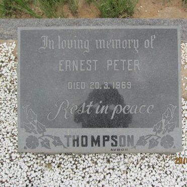 THOMPSON Ernest Peter -1969