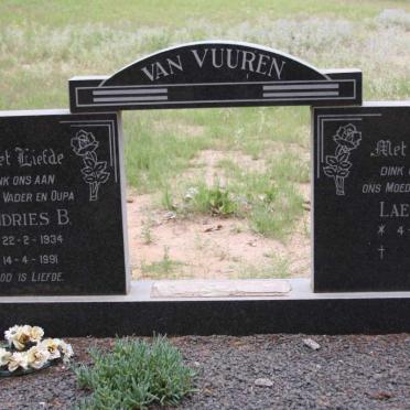VUUREN Andries B., van 1934-1991 &amp; Laetitia 1938-