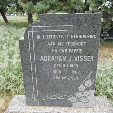 VISSER Abraham J. 1908-1960
