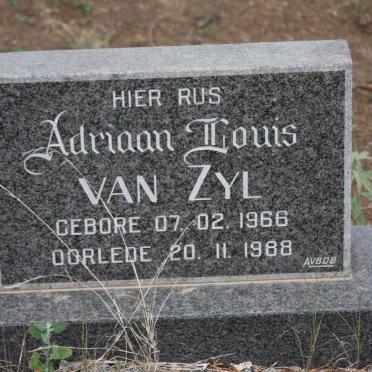ZYL Adriaan Louis, van 1966-1988