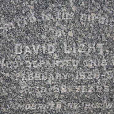 LIGHT David -1920
