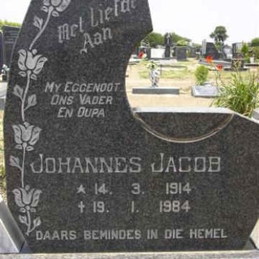 BADENHORST Johannes Jacob 1914-1984