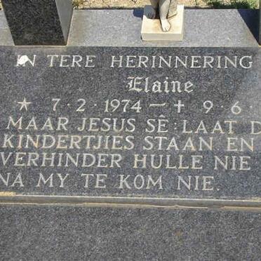 BOTHA Elaine 1973-1977