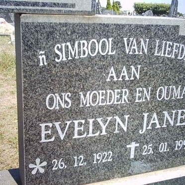 BARNARD Marthinus Martin W.J. 1921-1977 &amp; Evelyn Jane 1922-1998 