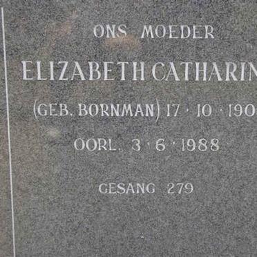 BOTHA Phillippus Rudolph 1900-1984 &amp; Elizabeth Catharina BORNMAN 1903-1988 