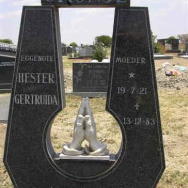 CRONJE Hester Gertruida 1921-1983