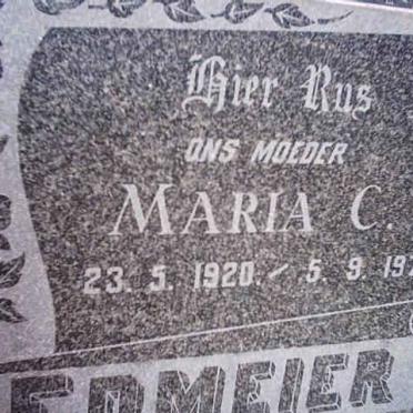 EDMEIER Maria C. 1920-1976