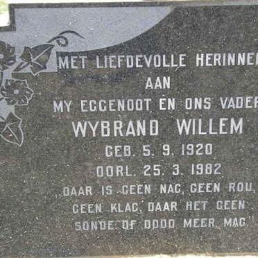 ELS Wybrand Willem 1920-1982