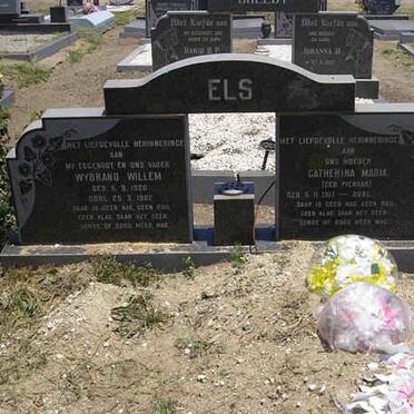 ELS Wybrand Willem 1920-1982 &amp; Catherina Maria PIENAAR -2001 