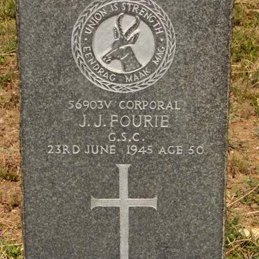 FOURIE J.J. -1945