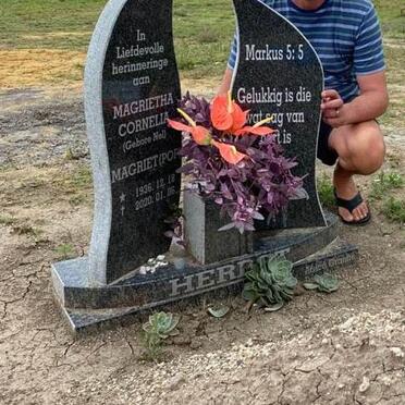 HERBST Magrietha Cornelia nee NEL 1936-2020