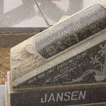 JANSEN Gaulaumi Jacobus 1932-1958