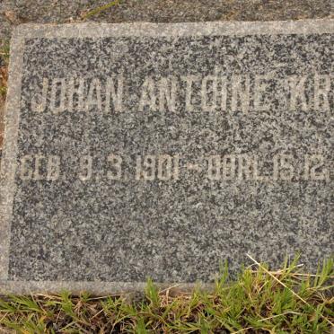 KRIEL Johan Antonie 1901-1960