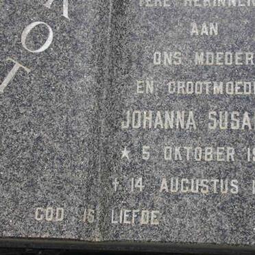 KOTZE Johanna Susanna 1909-1984