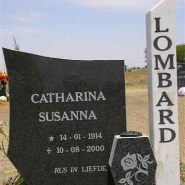 LOMBARD Catharina Susanna 1914-2000