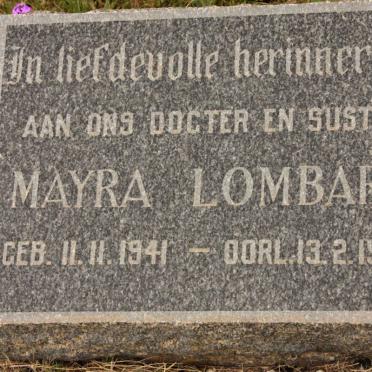 LOMBARD Mayra 1941-1958