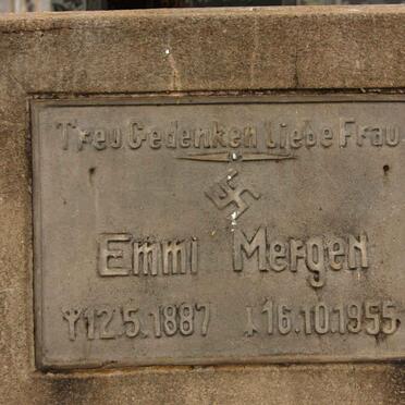 MERGEN Emmi 1887-1955
