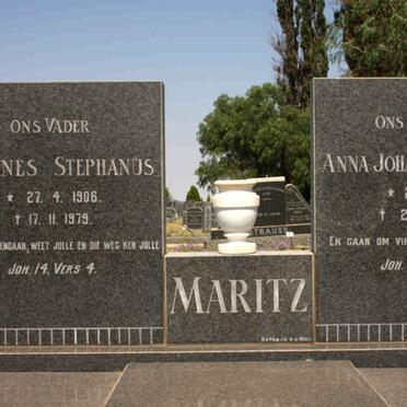 MARITZ Johannes Stephanus 1906-1979 &amp; Anna Johanna Hendrina 1918-1979