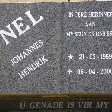 NEL Johannes Hendrik 1959-2000