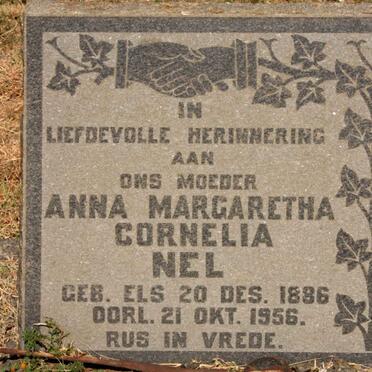 NEL Anna Margaretha Cornelia nee ELS 1886-1956