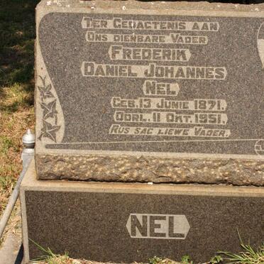 NEL Frederik Daniel Johannes 1871-1951