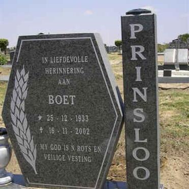 PRINSLOO Boet 1933-2002
