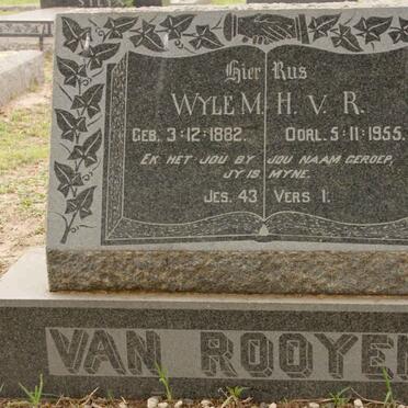 ROOYEN M.H., van 1882-1955