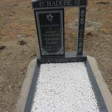 RADEBE Nobangeni Elizabeth 1943-2018