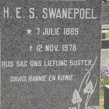 SWANEPOEL Hester Elsie Susanna 1889-1978