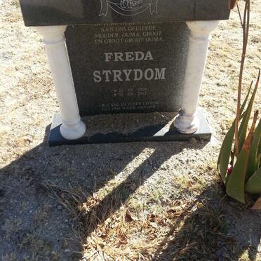 STRYDOM Freda 1929-2012
