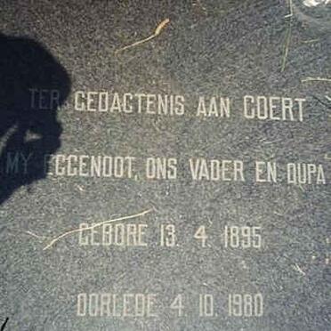 STRAATEN Coert, van 1895-1980