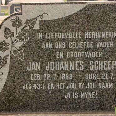 SCHEEPERS Jan Johannes 1888-1970