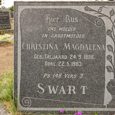 SWART Christina Magdalena nee TALJAARD 1886-1963