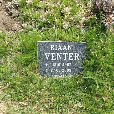 VENTER Riaan 1967-2009