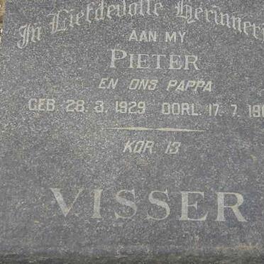 VISSER Pieter 1929-1964