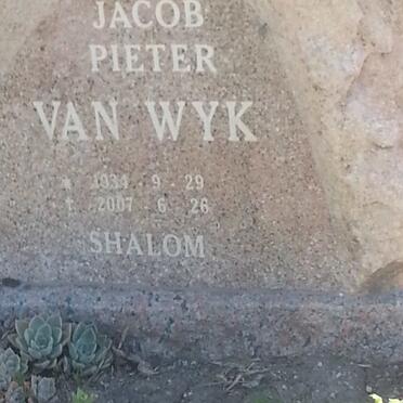 WYK Jacob Pieter, van 1934-2007