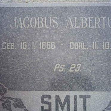 SMIT Jacobus Albertus 1866-1923