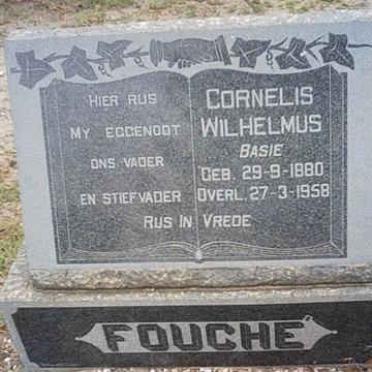 FOUCHÉ Cornelis Wilhelmus 1880-1958