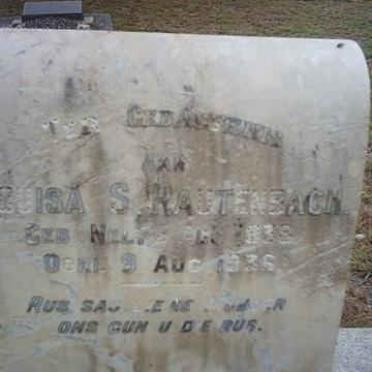 RAUTENBACH Louisa S. nee NEL ?-1935